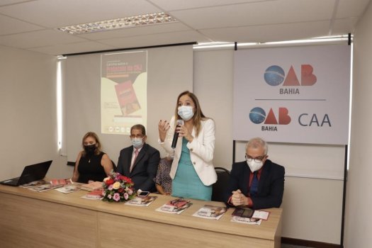 [OAB-BA participa de lançamento de cartilha da ABAT sobre julgamento com perspectiva de gênero]