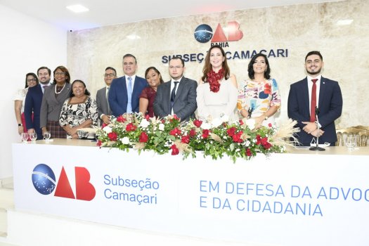 [Nova diretoria da OAB de Camaçari toma posse para triênio 2022-2024]