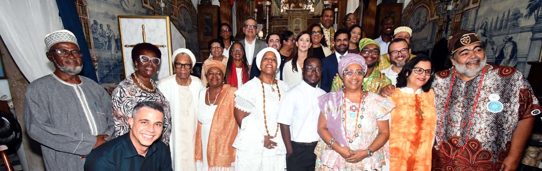 [OAB Bahia reúne advocacia em ato inter-religioso na Igreja Nossa Senhora do Rosário dos Pretos]