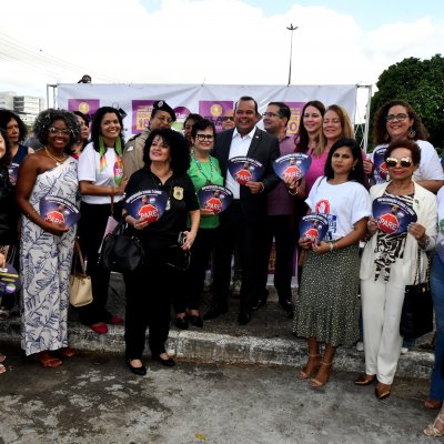 [OAB da Bahia participa de lançamento de campanha de combate à violência contra a mulher no trânsito]