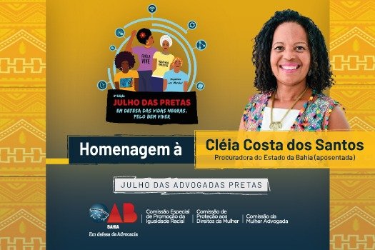 [Comissão Especial de Promoção da Igualdade Racial presta homenagem a Cléia Costa dos Santos]