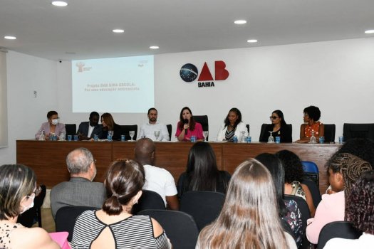 [OAB da Bahia lança projeto 'OAB Gira Escola: por uma Educação Antirracista']