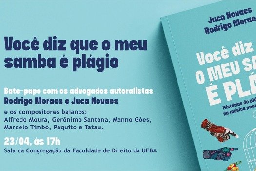 [Advogados Rodrigo Moares e Juca Novaes lançam livro sobre histórias de plágio na música popular brasileira]